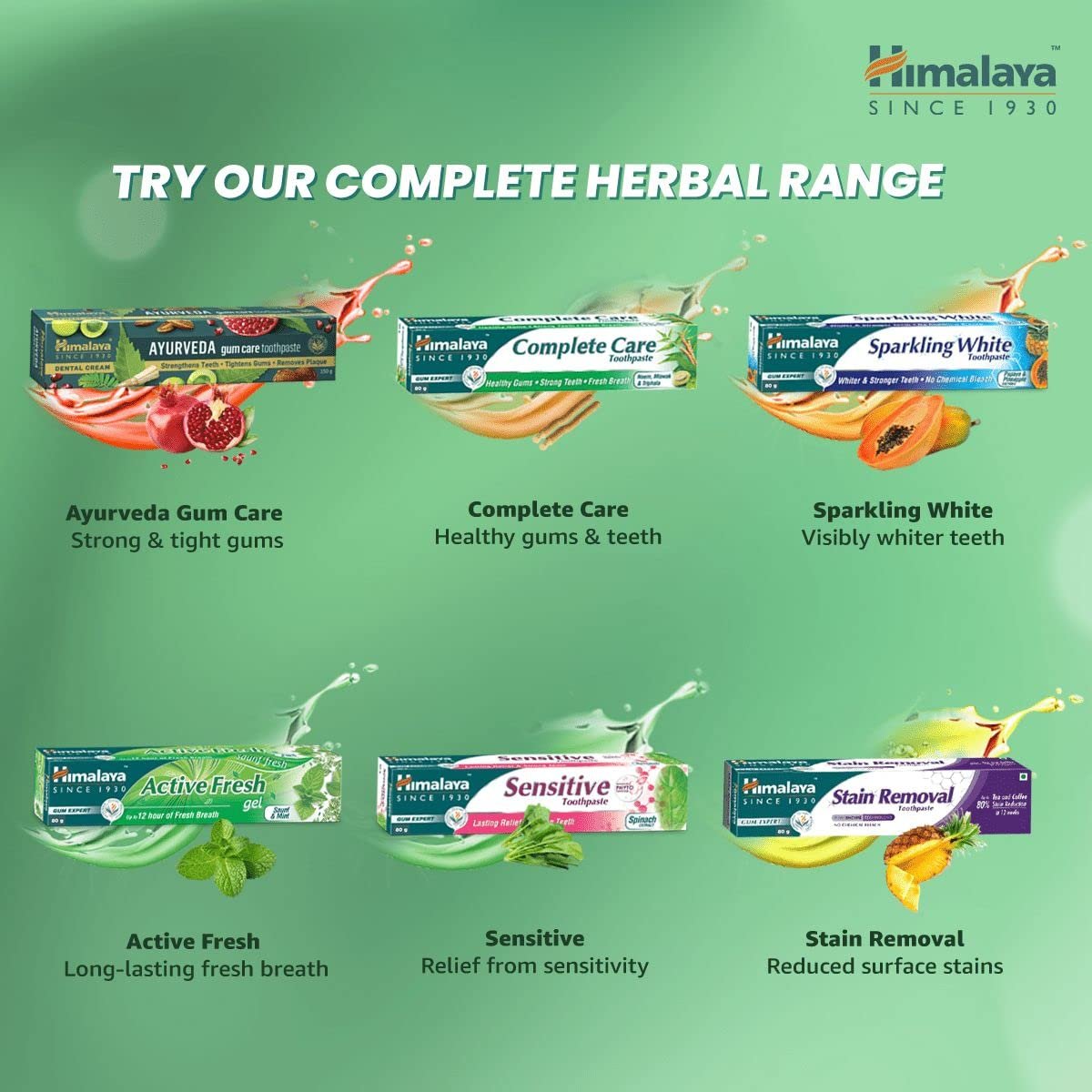 Himalaya Complete Care Plaque Removal Toothpaste - 150 g thumbnail
