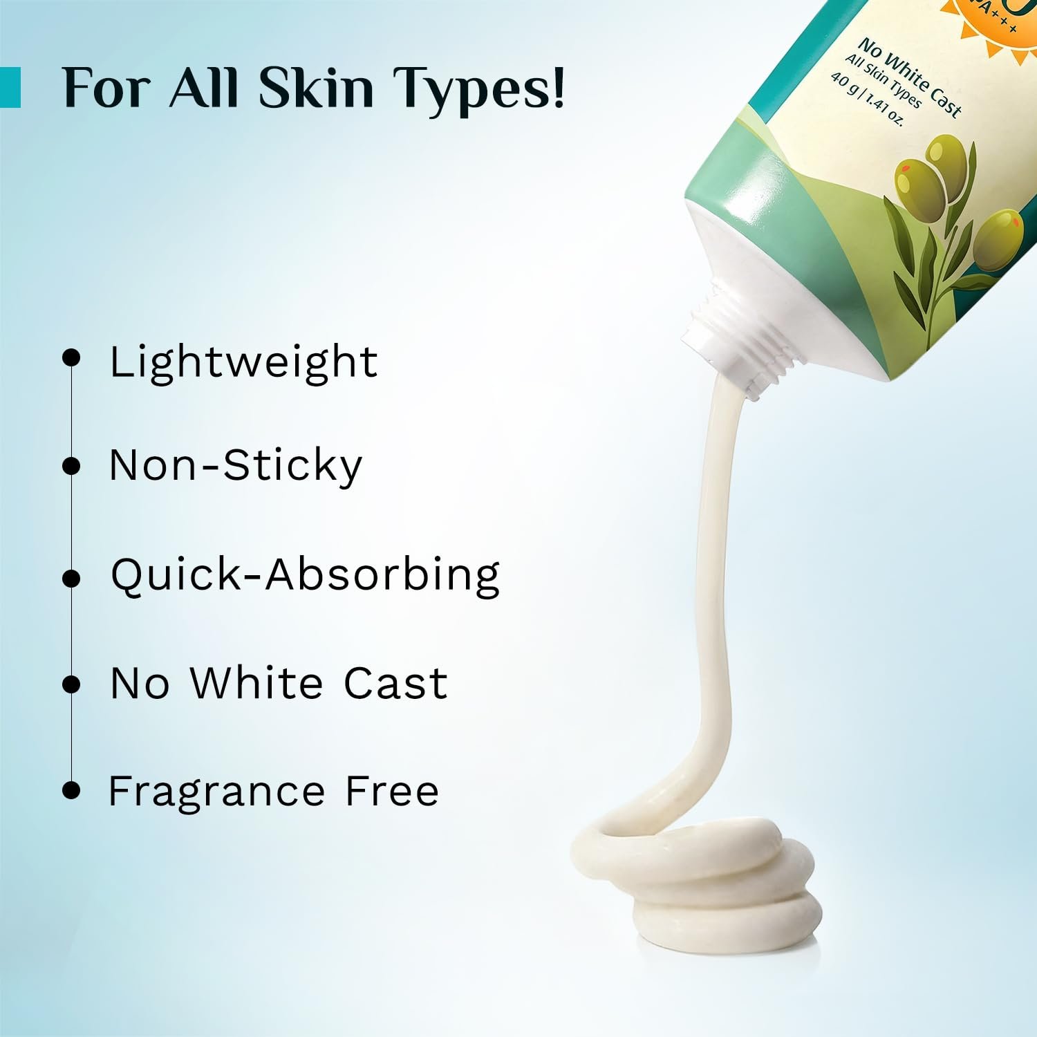 Pilgrim Squalane ULTRA MATTE SUNSCREEN SPF 50 PA+++ for women & men with Omega Ceramides & Vitamin E | Broad spectrum, Non-greasy, No white cast | All skin types | 50 gm thumbnail