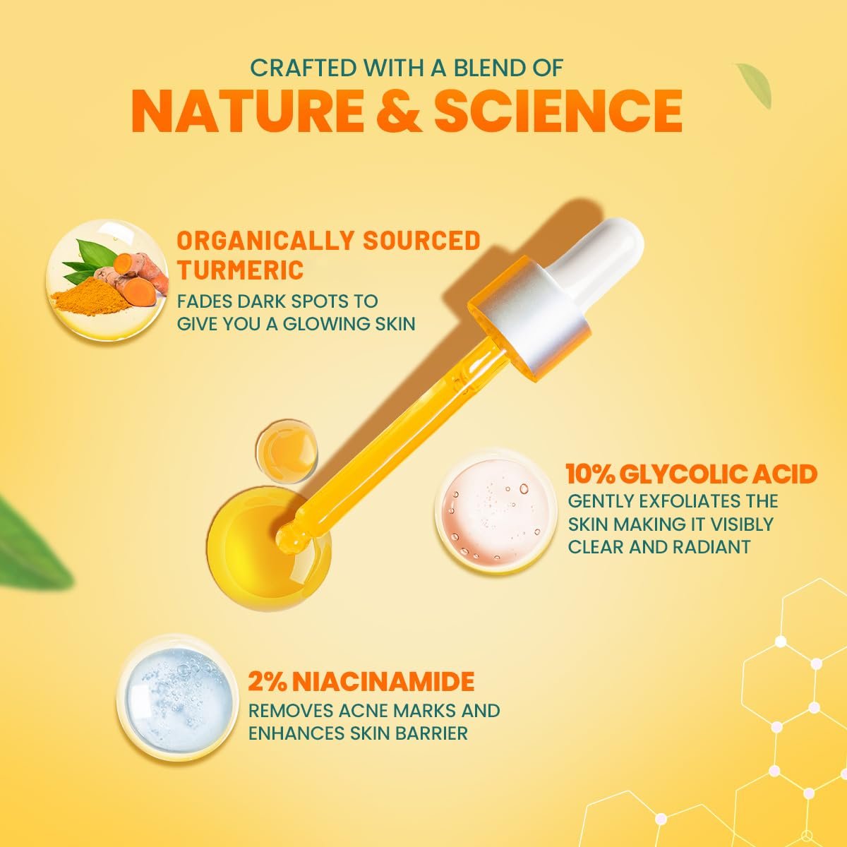 Himalaya Dark Spot Clearing Turmeric Face Serum, 15 mL Visibly Reduces Dark Spots from Day 7 | thumbnail