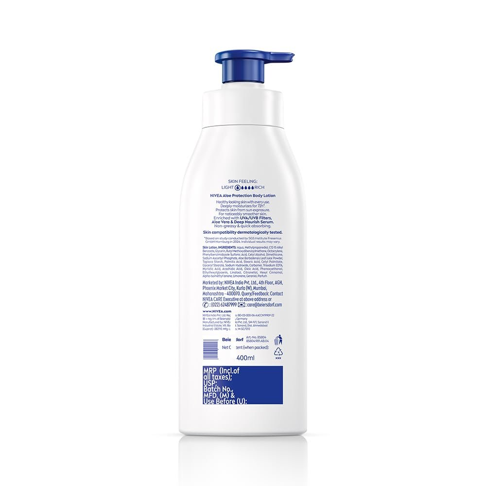 NIVEA Aloe Protection Body Lotion 400 ml thumbnail