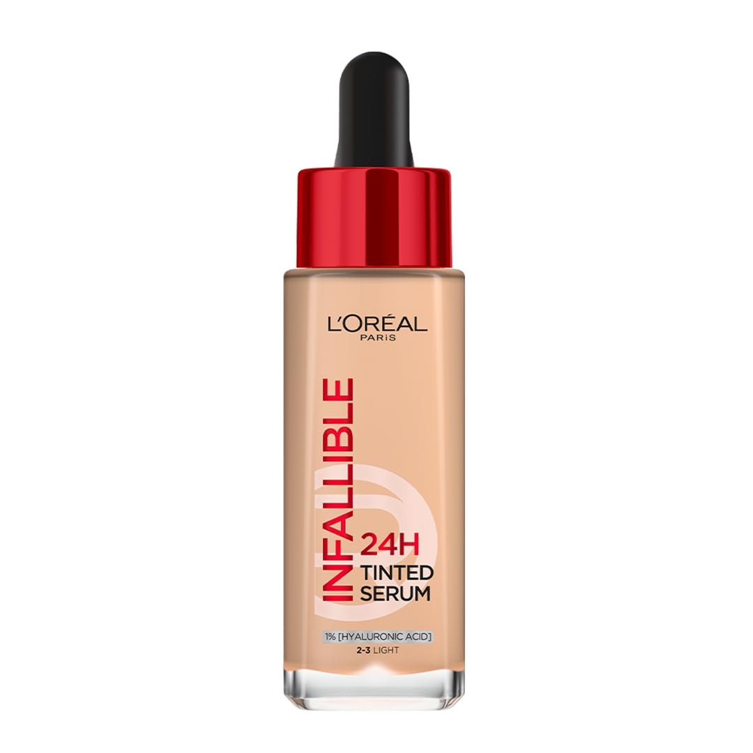 L’Oreal Paris Infallible 24H Tinted Serum Foundation, 2-3 Light