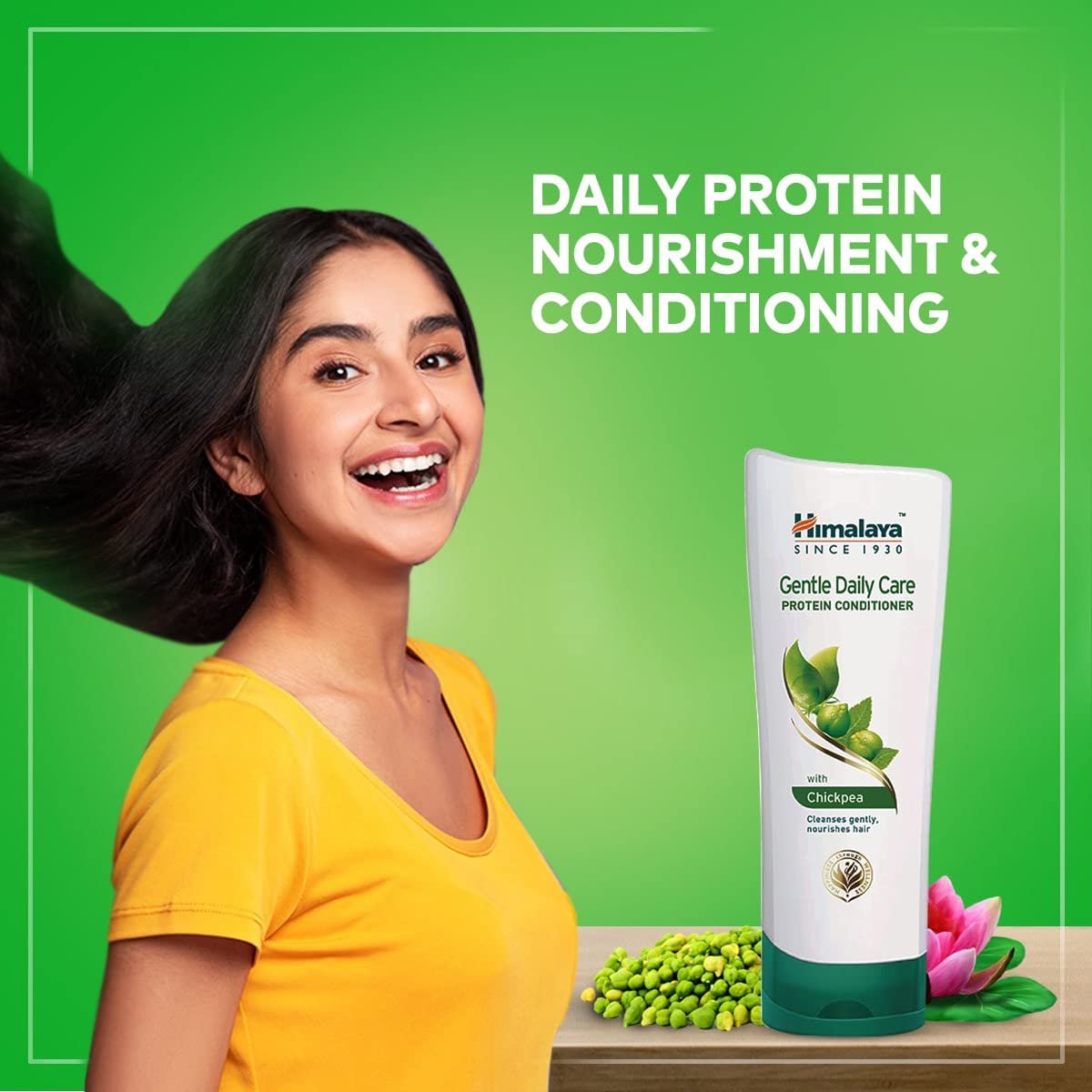 Himalaya Gentle Daily Care Protein Conditioner | Daily Use Conditioner for Detangled & Silky Smooth Hair | Nourishes Dry Hair | With China Rose, Lotus, Chickpea & Oats | For Women & Men | 20 thumbnail