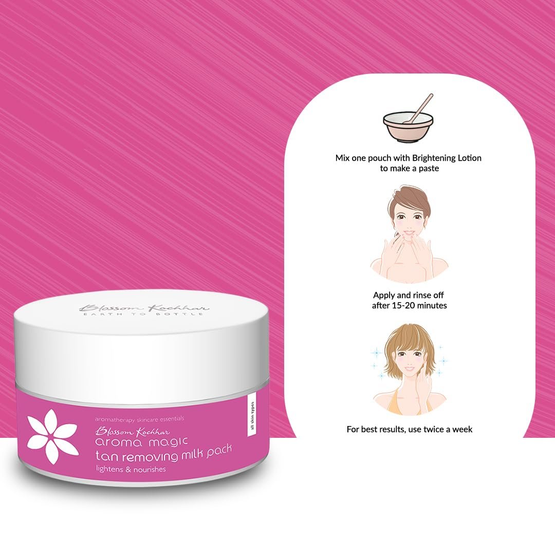 Aroma Magic Tan Removing Milk Pack 175 gm thumbnail