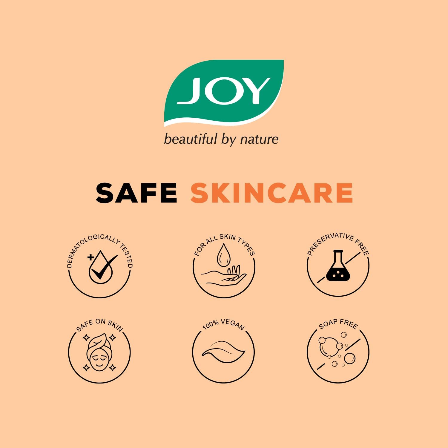 Joy Apricot & Walnut Face & Body Scrub for Blackheads Removal (200gm) | Exfoliating Scrub For All Skin Types | Removes Tan & Dead Skin | 100% Vegan & Gentle on Skin thumbnail