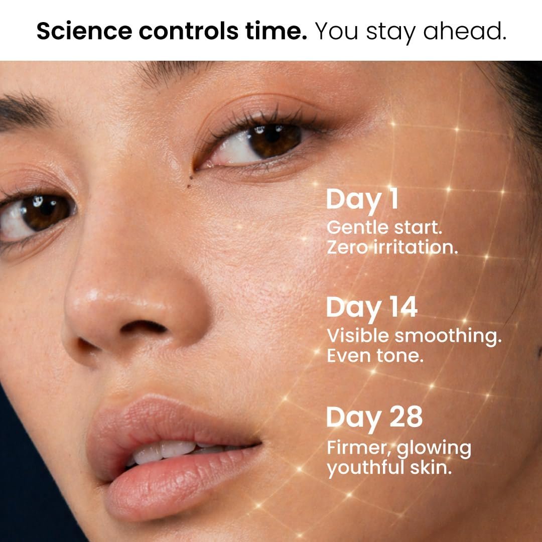 Foxtale 0.3% Retinol + Ferulic Acid Serum | Targets 8 Signs of Ageing | Boosts Collagen, Firms Skin, Fades Dark Spots, Reduces Fine Lines & Wrinkles | For Intermediate & Advanced Users thumbnail