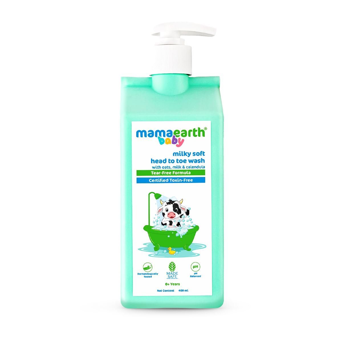 Mamaearth Milky Soft Head to Toe Wash 400ml