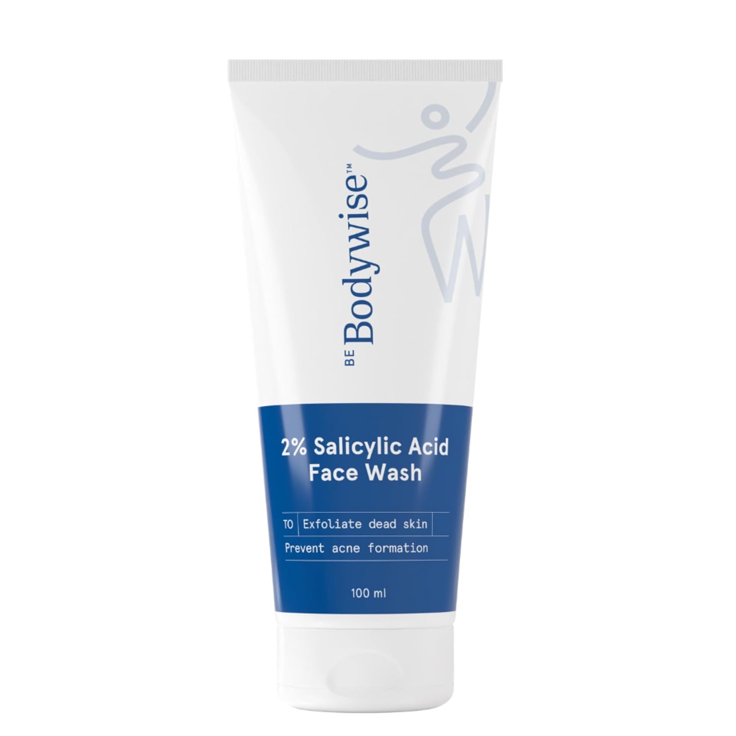 Be Bodywise 2% Salicylic Acid Face Wash for Acne Prone skin | For Oily & Sensitive skin | Deep Cleanses your Skin & Prevents Acne | Developed by Dermatologists | 100ml thumbnail