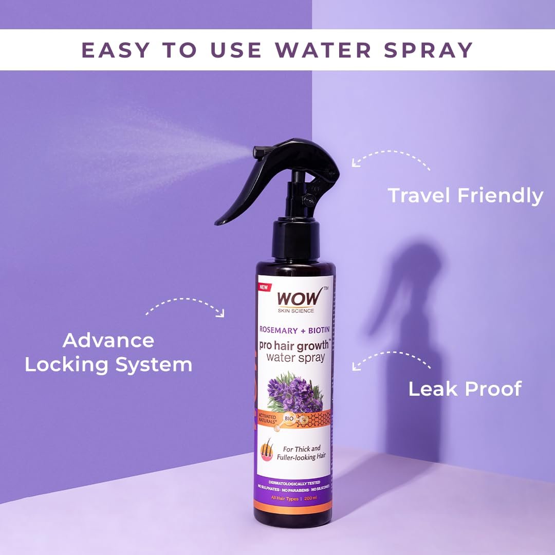 WOW Skin Science Rosemary + Biotin Pro Hair Growth Water Spray thumbnail