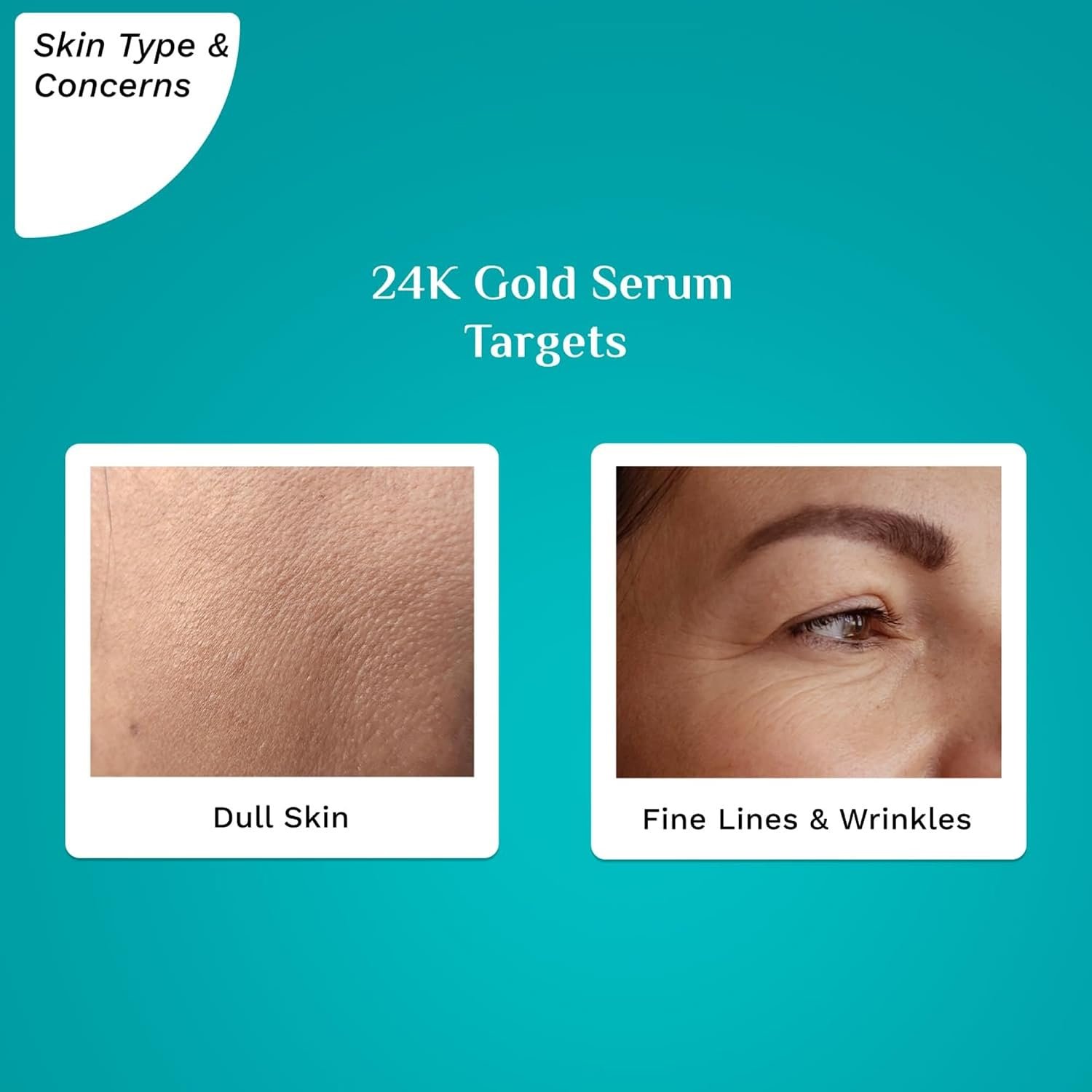Pilgrim 24K Gold Face Serum With Niacinamide & Hyaluronic Acid, Dewy Primer For Face Make-Up For All Skin Types, Korean Skin Care For Unisex, 20ml thumbnail
