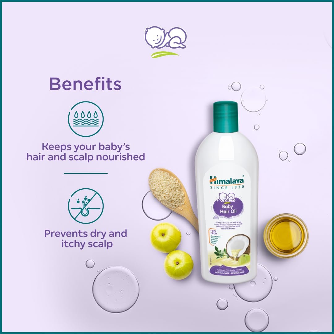 Himalaya Baby Hair Oil 200ml thumbnail