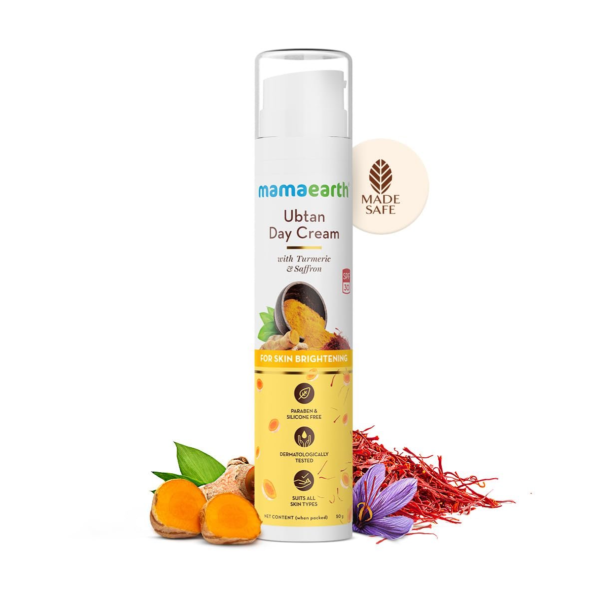 Mamaearth Ubtan Day Cream with SPF 30 / 50 g thumbnail