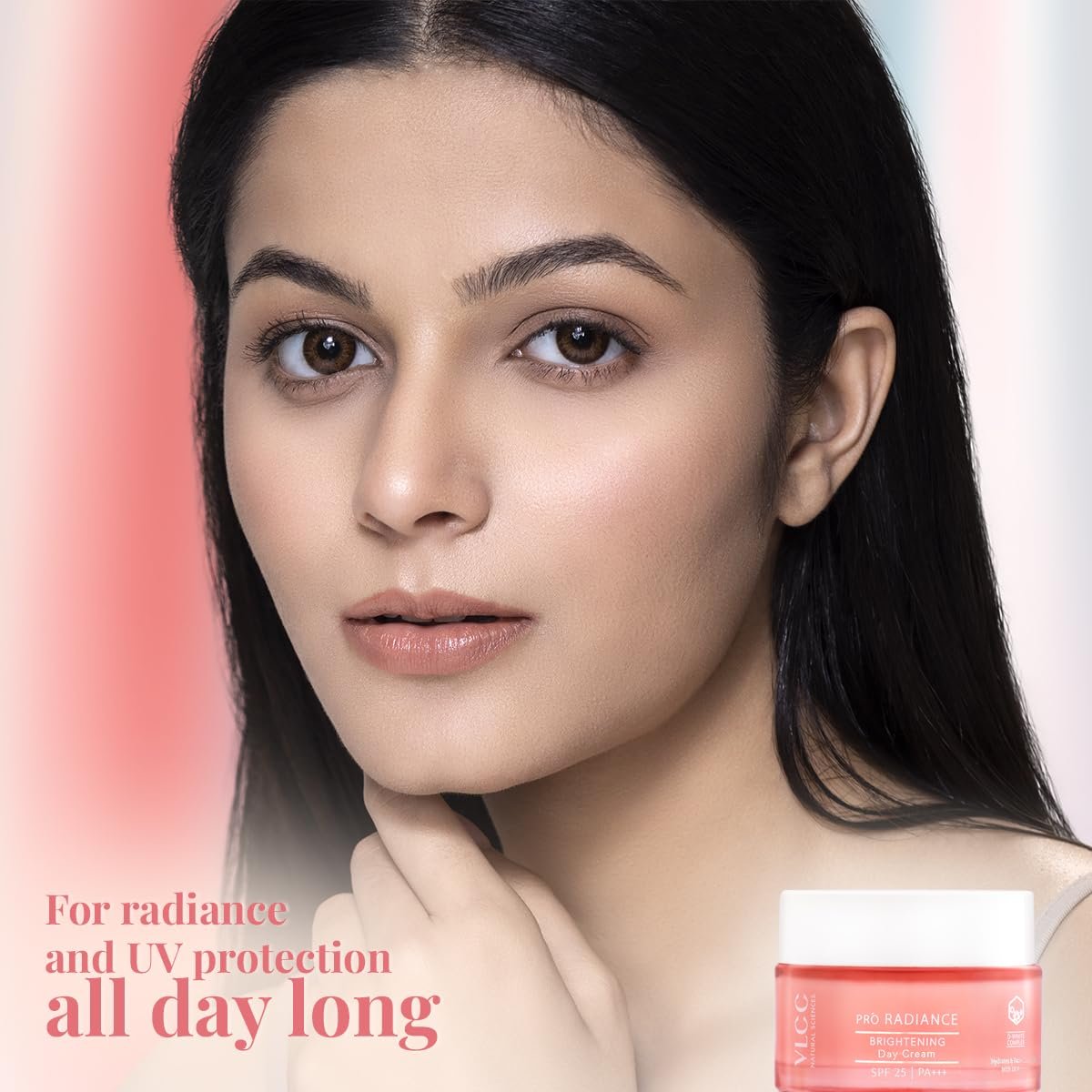 VLCC Pro Radiance Skin Brightening Day Cream SPF 25 PA +++ - 50g For Lightening Dark Spots with UV Protection | Helps Even Tone | With Lavender Oil, Nutmeg Oil, Mulberry Extracts. thumbnail