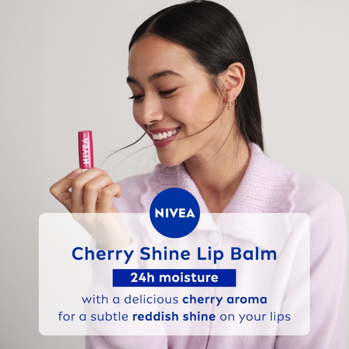 NIVEA Cherry Shine 4.8g Lip Balm thumbnail