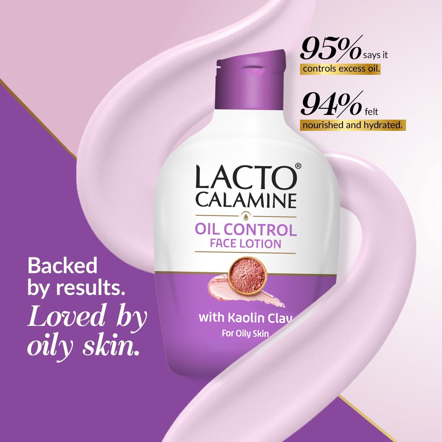 Lacto Calamine Face Lotion | 120ml | Daily Moisturizer For Face - Oily Skin |Fights Pimples, Darkspots & Blackheads | thumbnail