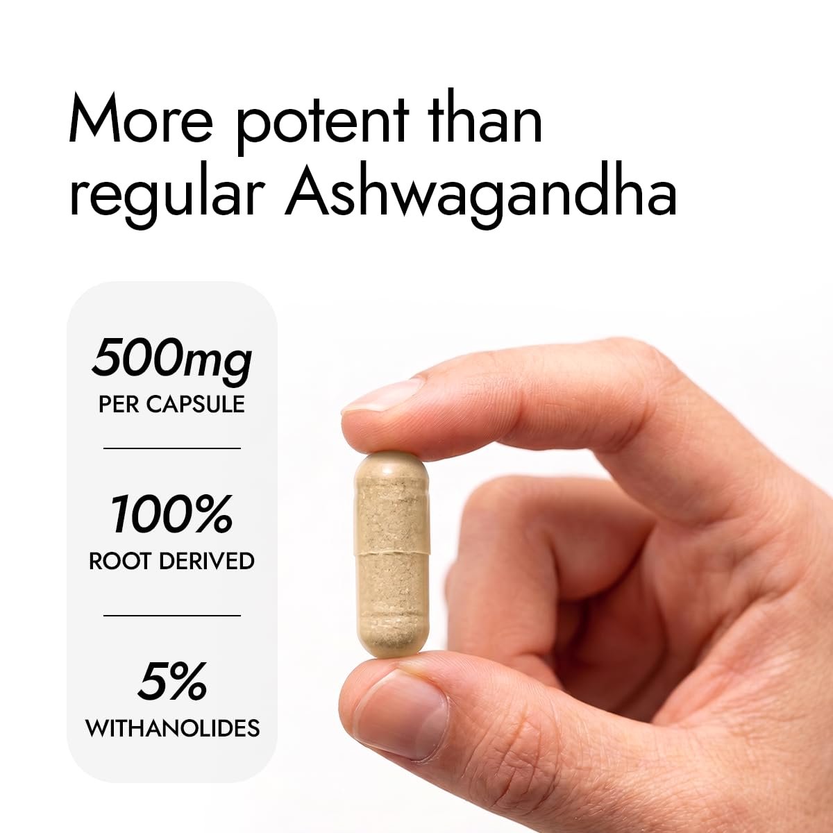 Kapiva Ashwagandha Gold Capsules, 183rd day harvested Potent Nagori Ashwagandha With Gold, Shilajit | Helps in Stress Management, Improve Energy and Stamina | For Men & Women (30 Capsules) thumbnail