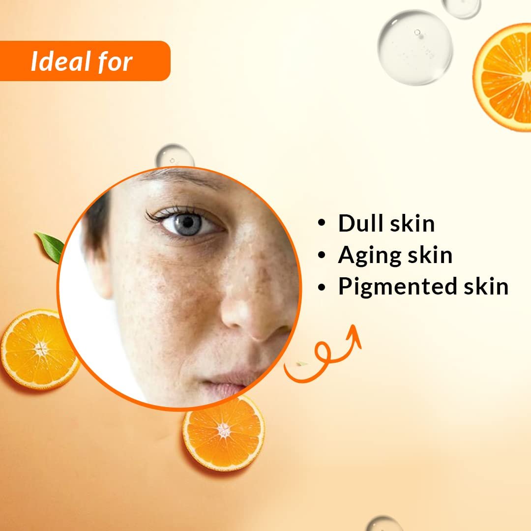 Fixderma 17% Vitamin C Face Serum for Glowing Skin | Retinol | Skin Brightening Vit C Serum for Women and Men | Anti Aging Night | Niacinamide - 15g thumbnail