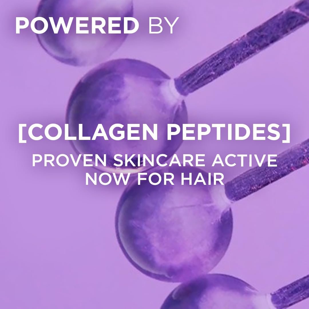 L'Oréal Paris Collagen Lifter Volumizing Shampoo with Collagen Peptides for thin, flat hair, gives instant volume lift & thicker, fuller hair, 340ml thumbnail