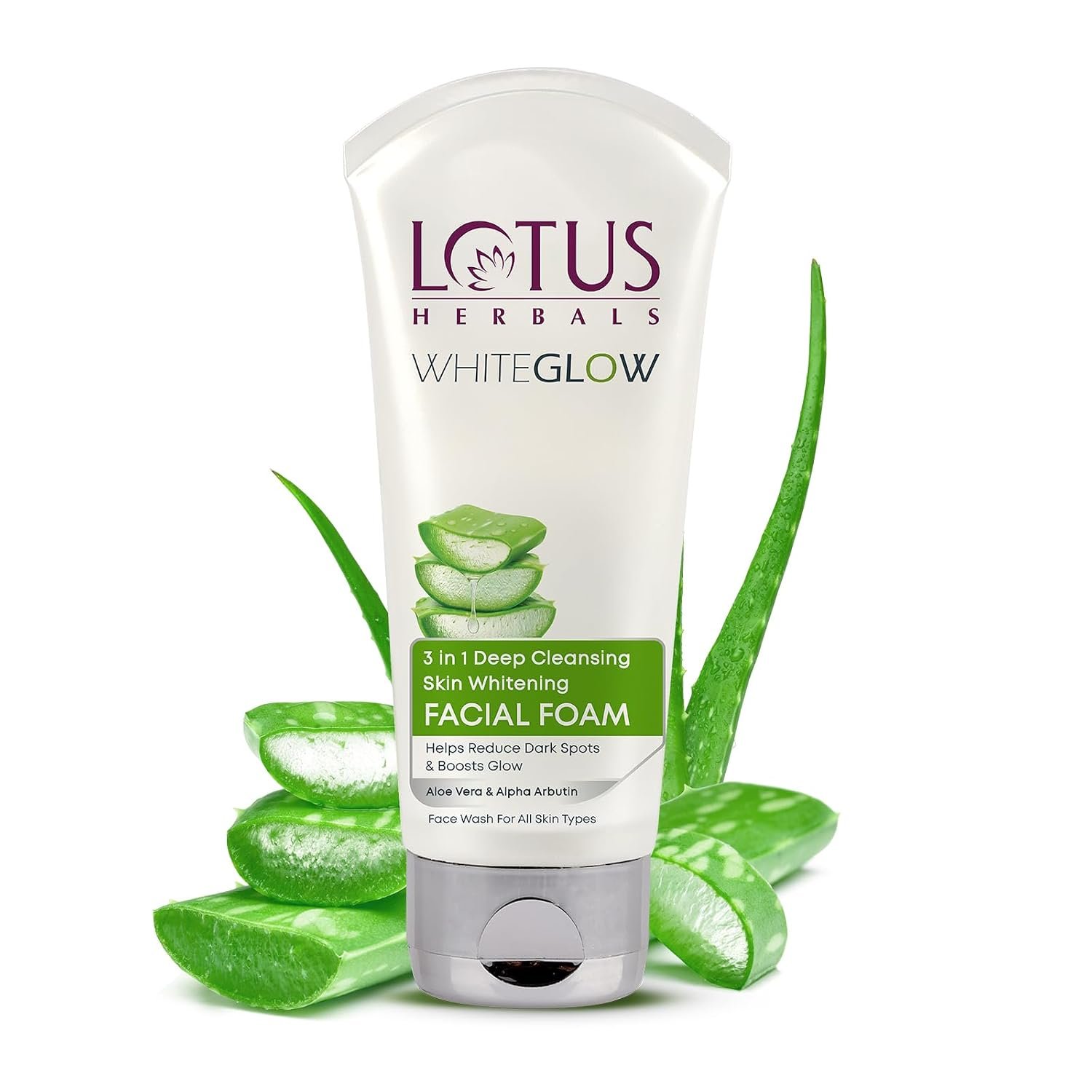 Lotus Herbals 3 in 1 Deep Cleansing Facial Foam  100g