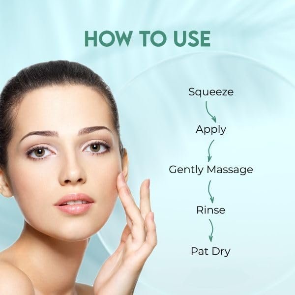 Jovees Herbal Jojoba & Neem Face Scrub | With Neem & Wheatgerm Extract | For Oily to Sensitive Skin | Gently Removes Dead Skin | Reduces Signs Of Premature Ageing 100 G thumbnail