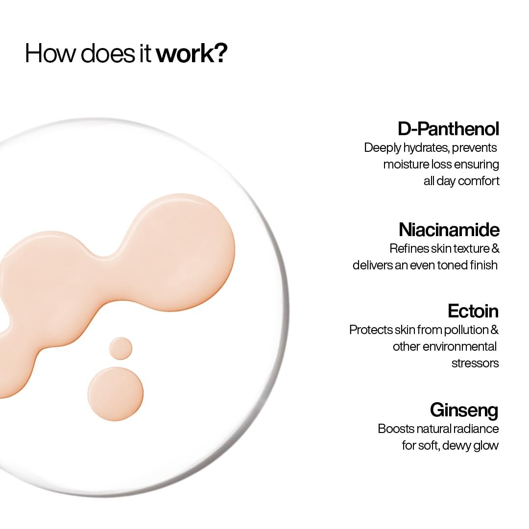 WishCare Daily Fluid Tinted Sunscreen SPF50 PA++++| L104 | Broad Spectrum Protection for all skin types | In-Vivo Tested Tinted Sun Screen | Evens & Protects | 50ml thumbnail