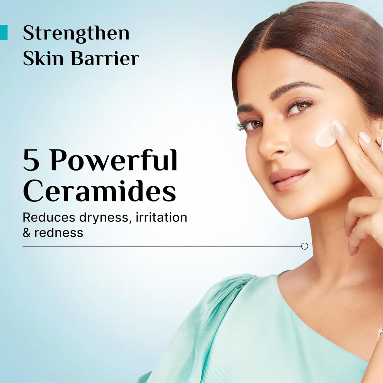 Pilgrim 5 Ceramides Moisturizer for Face 100g | Hyaluronic Acid for Intense Moisturizing & Skin Strengthening | Barrier Repair with Korean CICA | Lightweight & Non-Sticky | For All Skin Type thumbnail