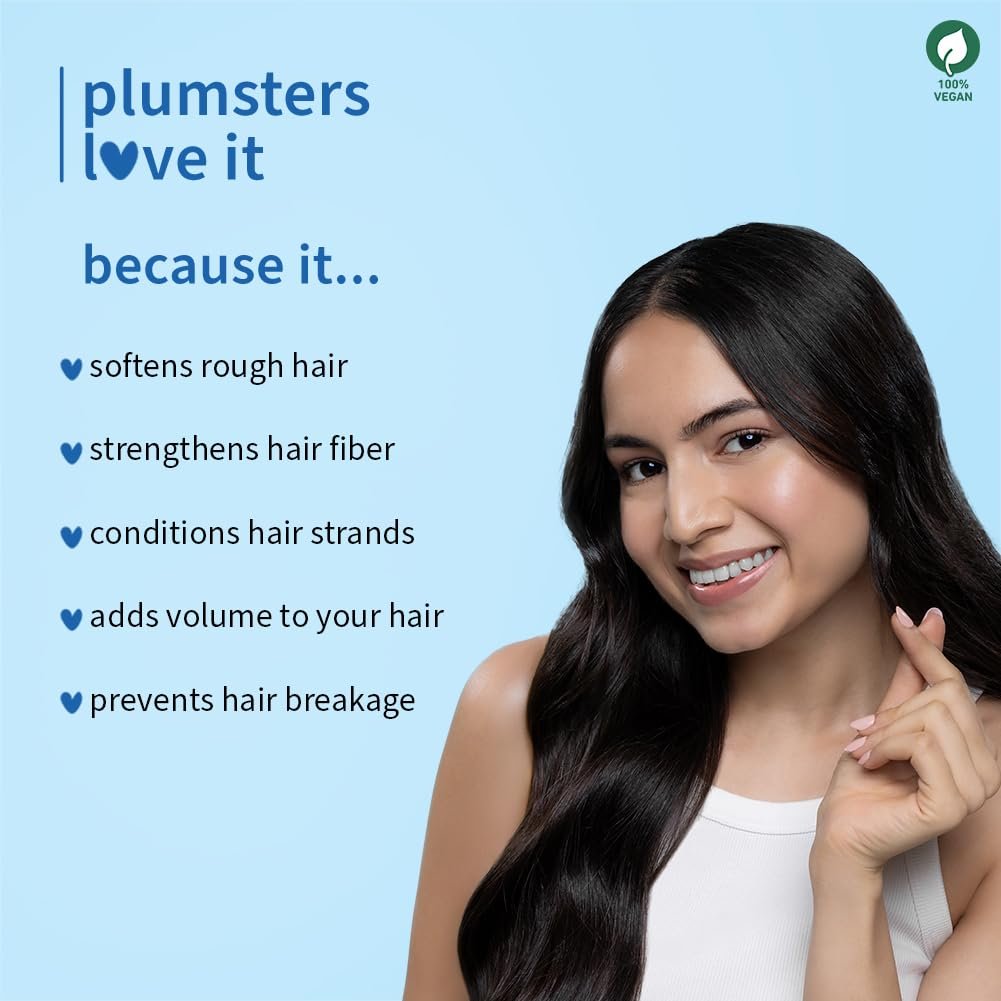 Plum Coconut Milk & Peptides Conditioner for Dull & Rough Hair | Provides Soft, Smooth & Silky Hair I 175gm | thumbnail