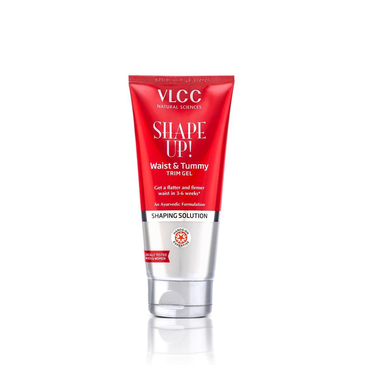 VLCC Shape Up Waist & Tummy Trim Gel - 200g | For a Flatter and Firmer Waist | Helps tone Muscles and Stubborn Fat | Helps break down Cellular Fat thumbnail