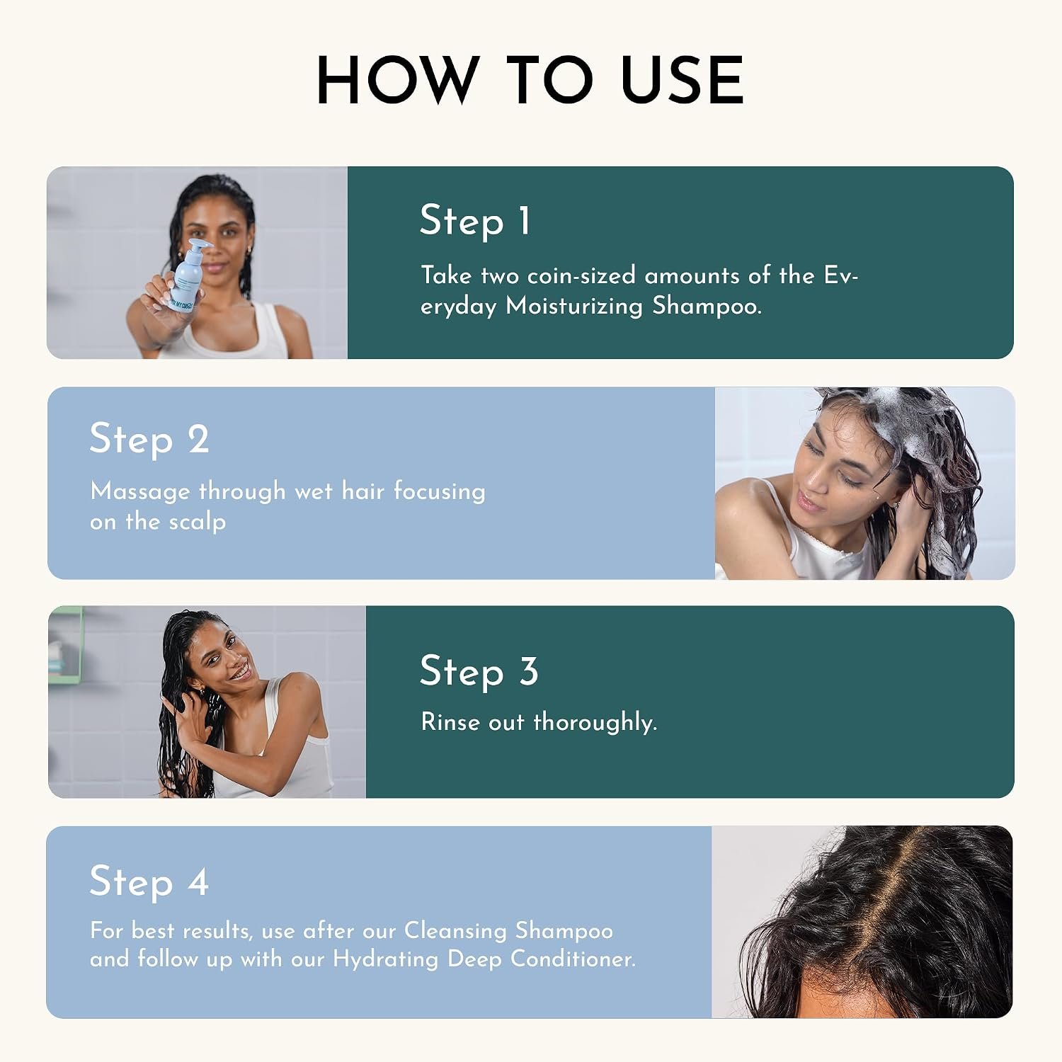 Fix My Curls Everyday Moisturizing Shampoo | Sulphate Free | 100ml A gentle, moisturising shampoo for softer, smoother and hydrated hair. thumbnail