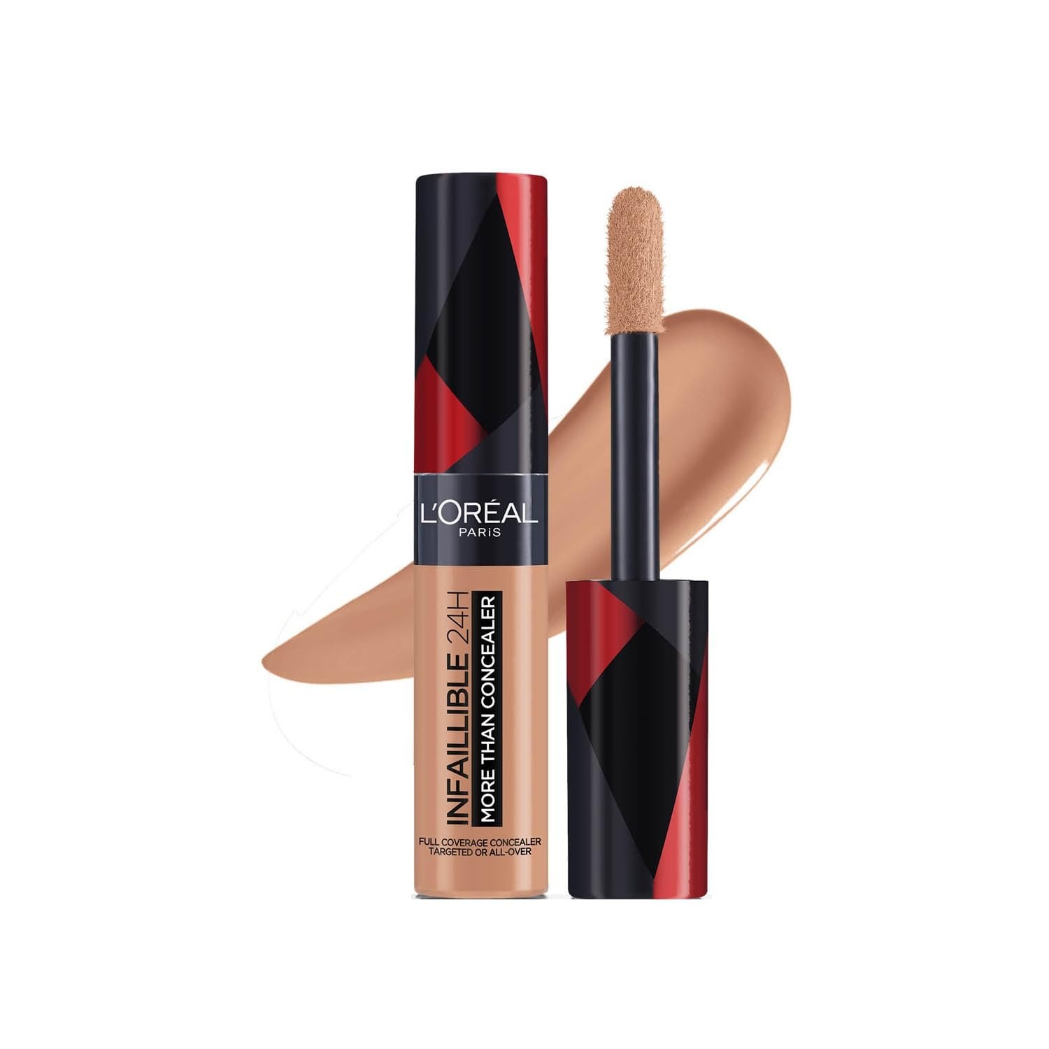 L'Oreal Paris Infallible More Than Concealer, Full Coverage, 330 Pecan