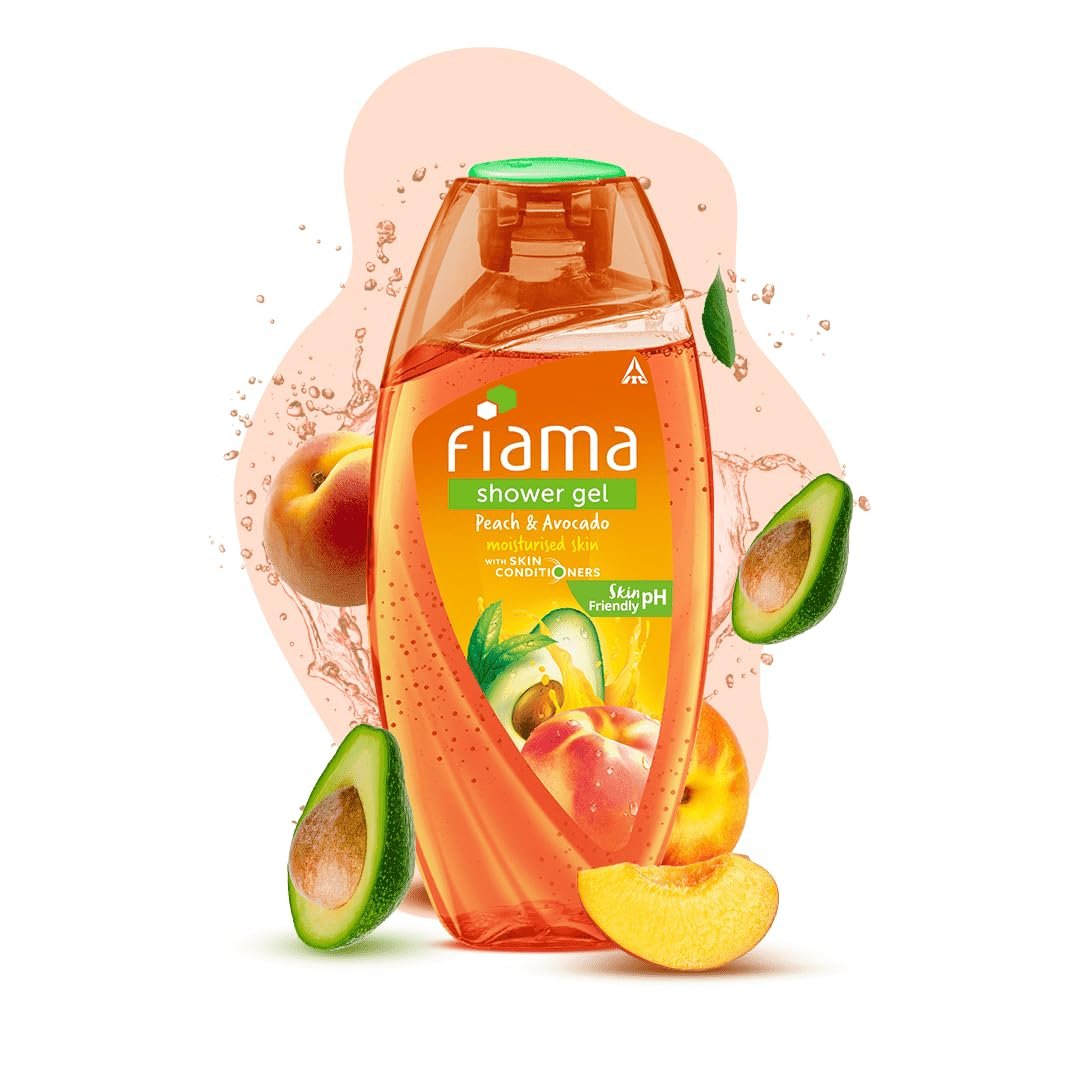 Fiama Body Wash Shower Gel Peach & Avocado, 250ml, Body Wash for Women and Men with Skin Conditioners for Soft & Moisturised Skin, Suitable for All Skin Types thumbnail