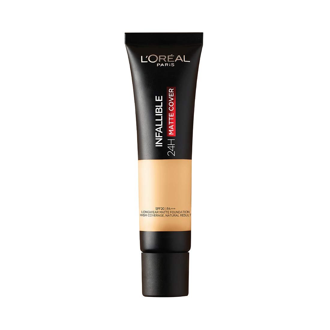 Loreal Paris Infallible 24H Matte Cover Liquid Foundation, 128 Natural Buff, 35 ml thumbnail