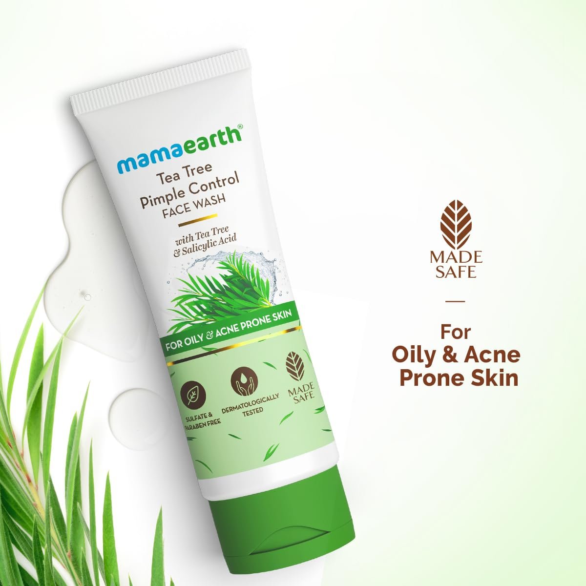 Mamaearth Tea Tree Pimple Control, Anti Acne Face Wash  100ml thumbnail