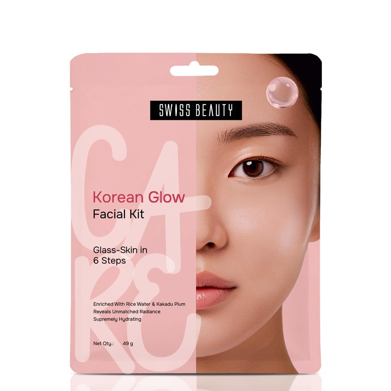 Swiss Beauty Care Korean Glow Facial Kit /  49g