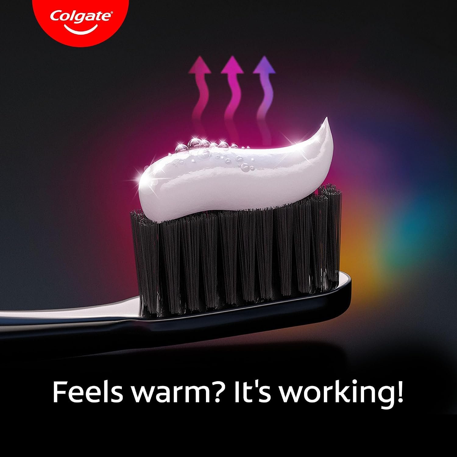 Colgate Visible White O2, Teeth Whitening Toothpaste (50g) for noticeably whiter teeth starting in 3 days with Active Technology, Enamel Safe Teeth Whitening & Fresh Breath thumbnail