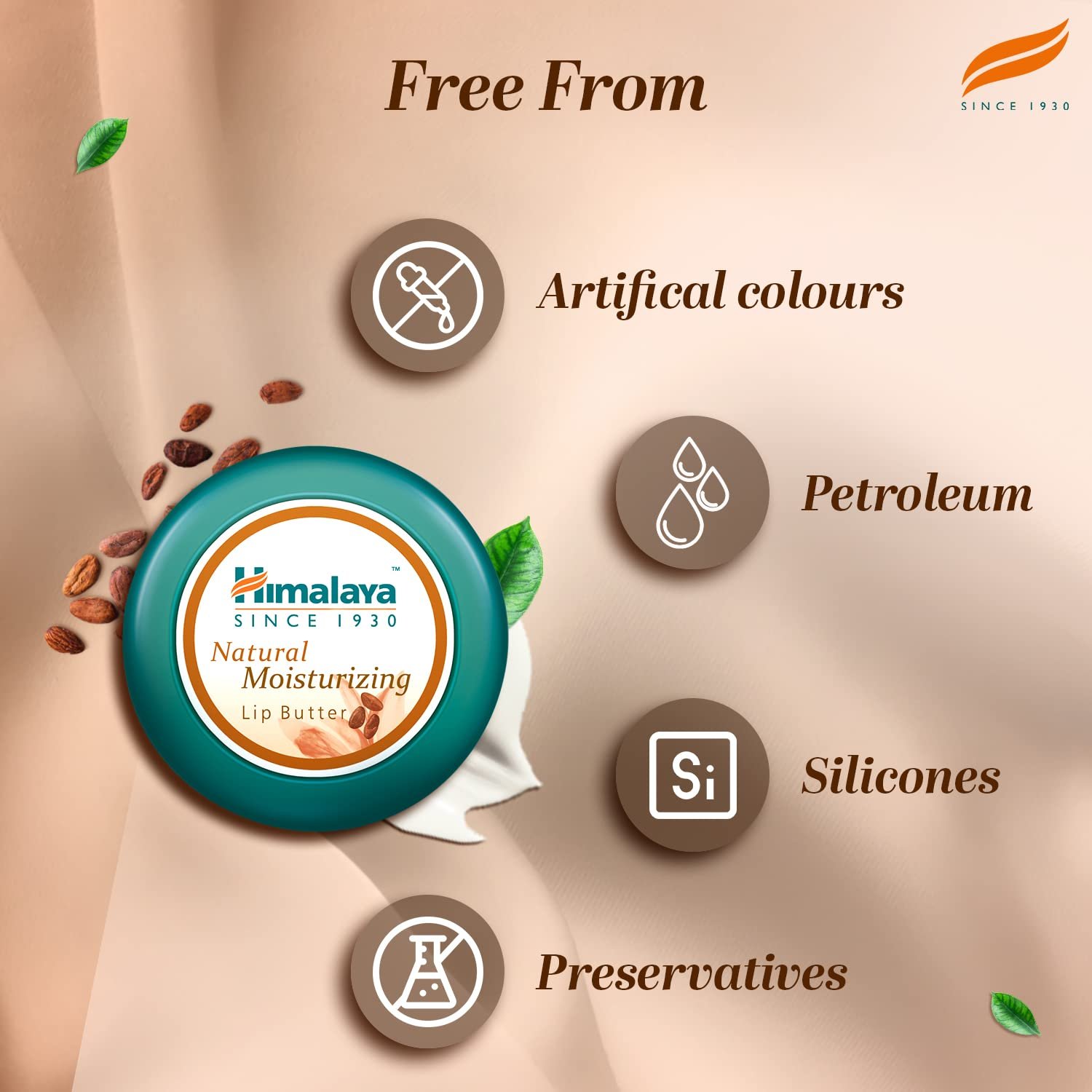 Himalaya Herbals Natural Moisturizing Lip Butter, 10gm thumbnail