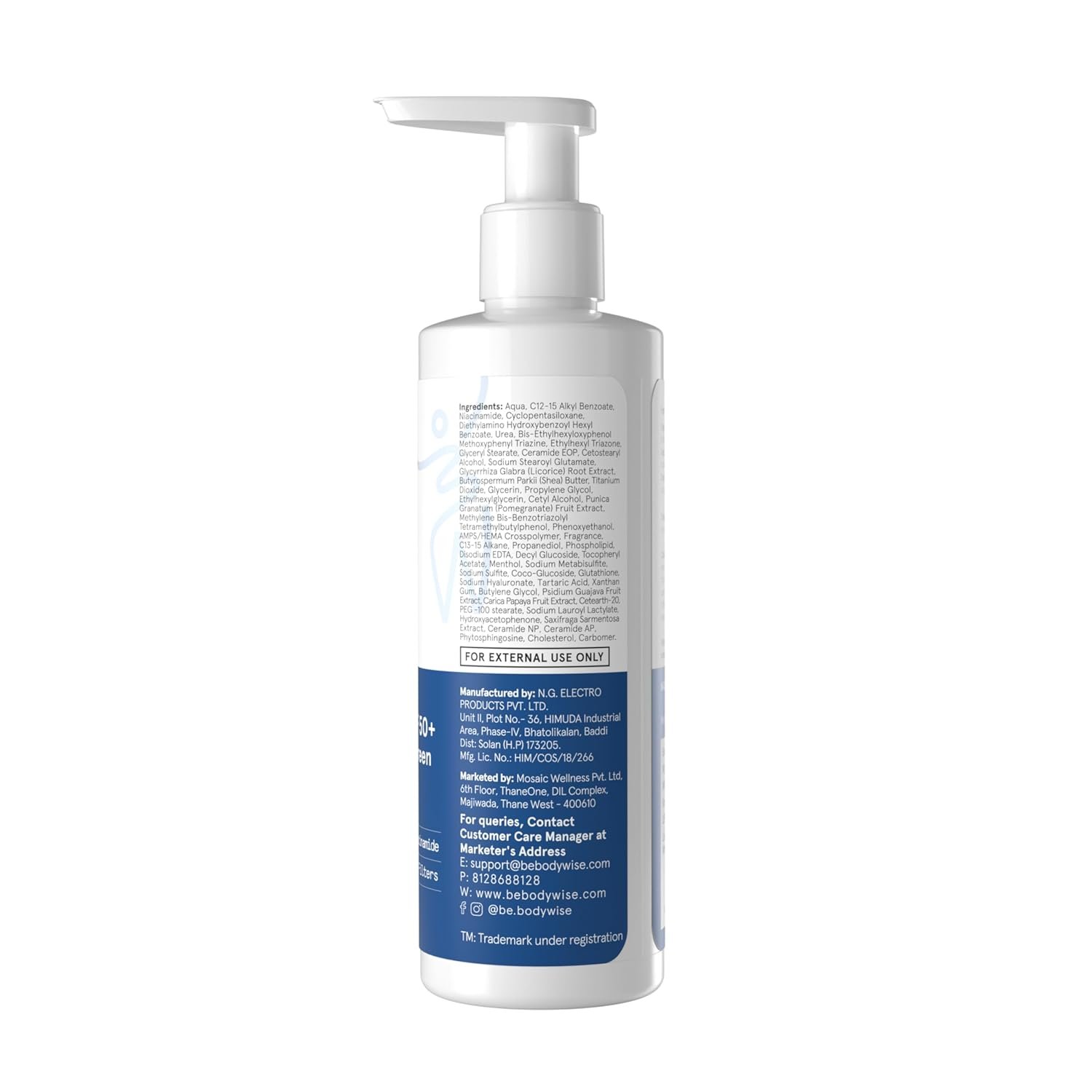 c Broad Spectrum UVA & UVB Protection, No White Cast, Hydrates Skin | Niacinamide, Papaya & Guava Extract | 175ml thumbnail