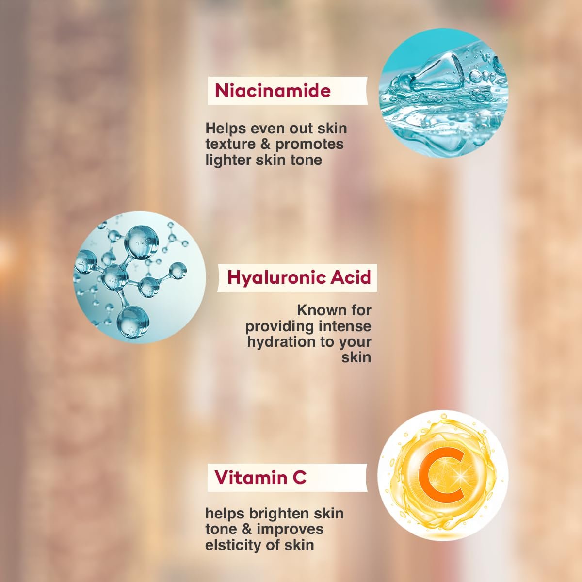 VLCC Bridal Glow Facial Kit - 147g | At-Home Facial With 3 Illuminator Strobe Creams - Gold, Lilac, Rose | With Hyaluronic Acid, Niacinamide, and Vitamin C thumbnail