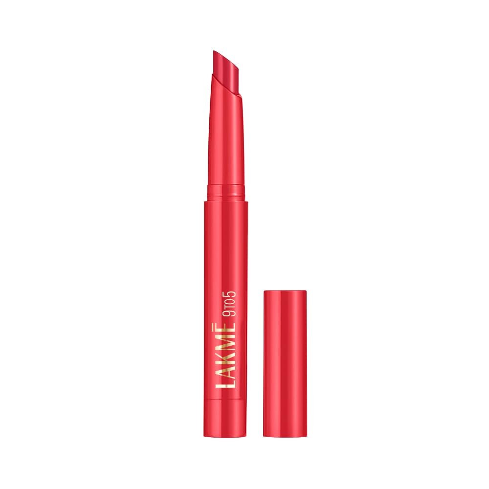 Lakme 9 to 5 Forever Matte Lip Crayon, Red Blaze, 1.1g, for Smooth and Supple Lips, with Vitamin C, Matte Finish, 8 Hr Hydration, Long Lasting all day comfort, Retractable Crayon thumbnail