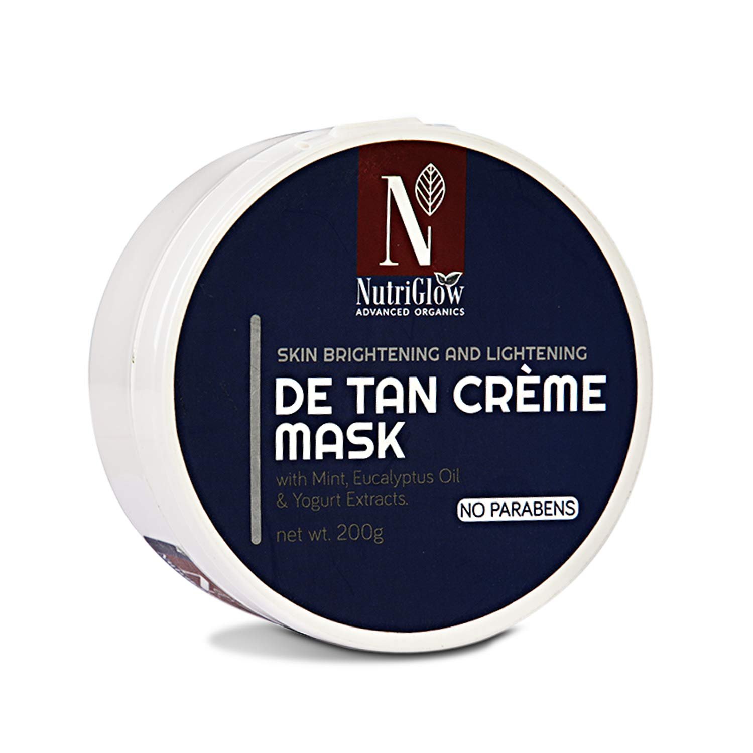 NutriGlow Advanced Organics De Tan Cream Mask 200g