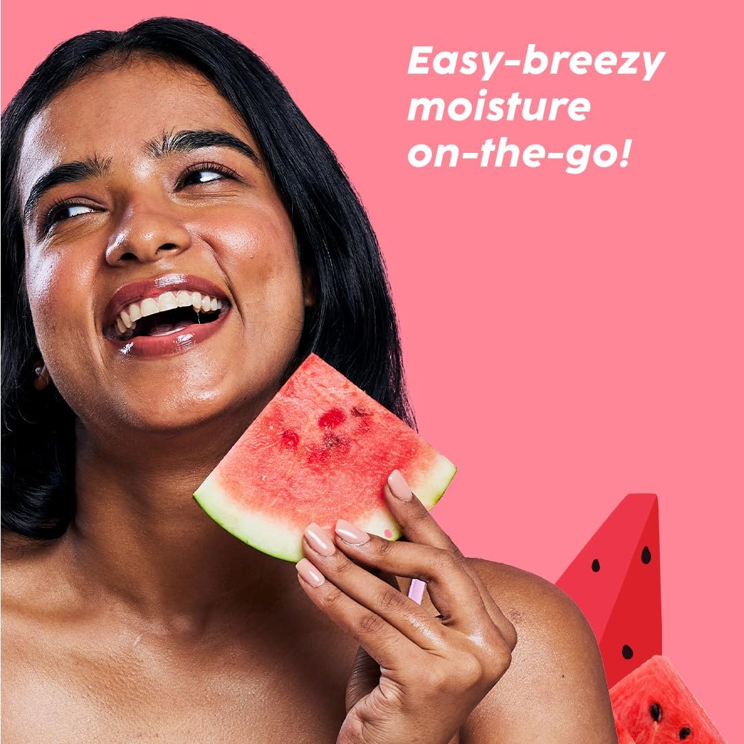 PLIX - THE PLANT FIX Watermelon Hydration Serum Stick (30g) for Instant Hydration, Long Lasting Moisturization | On the Go Moisturizer Stick for 24h Hydration | Light-weight & Quick absorbin thumbnail