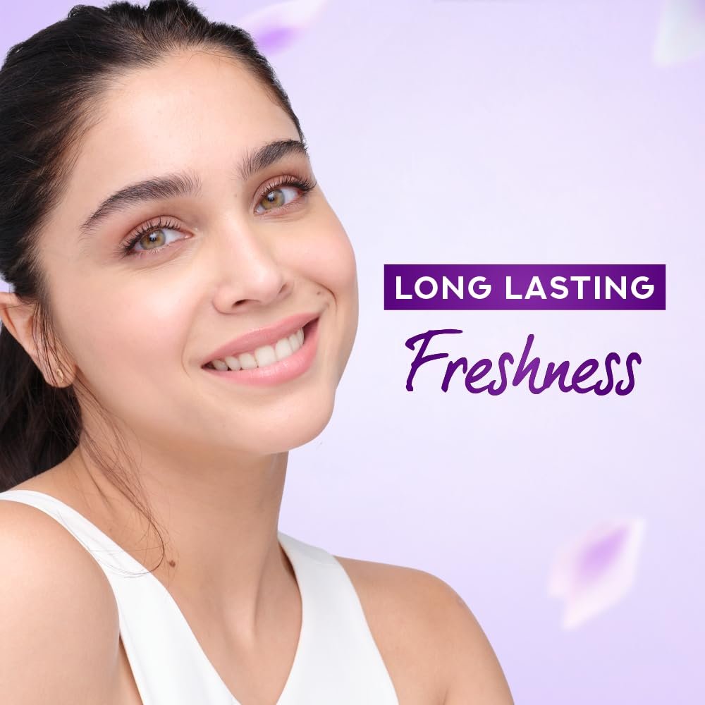 POND'S Magic Floral Perfumed Powder With Glow-boosting Vitamin B3 For Women| Crafted With Superfine Minerals For Smooth Texture| Refreshing Long-Lasting Fragrance of Lavendars| 300g thumbnail