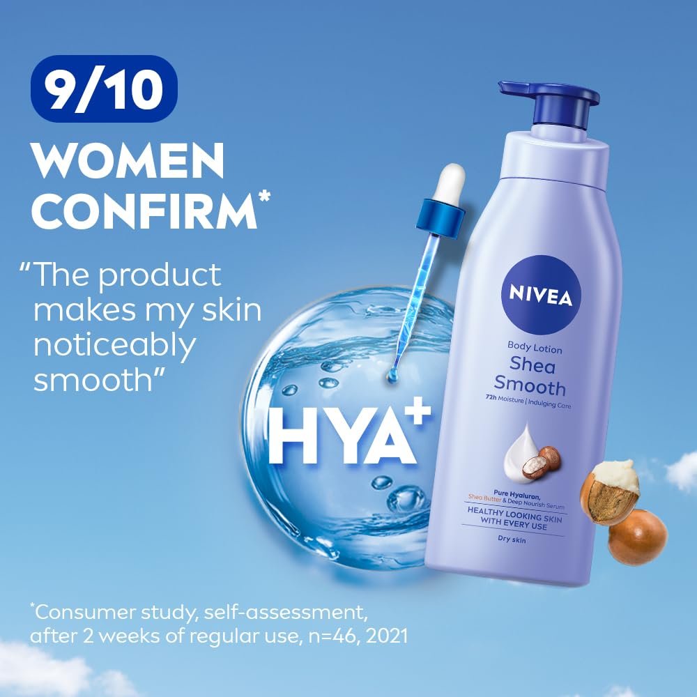 NIVEA Shea Smooth Body Lotion | 72 H Moisturization | 400ml thumbnail