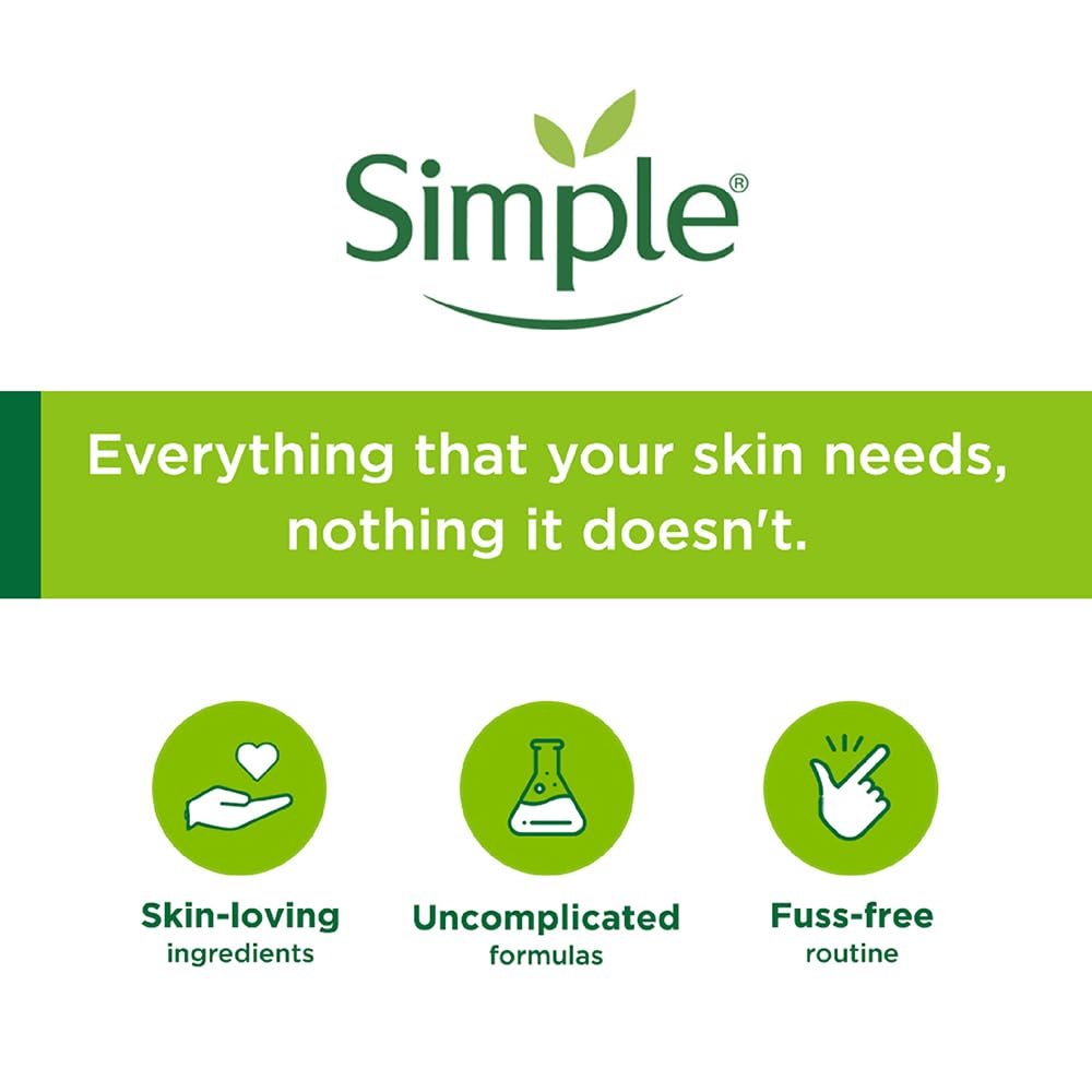 Simple Kind To Skin Micellar Cleansing Water 200 ml | Gently Removes Make-Up & Hydrates | For All Skin Types thumbnail