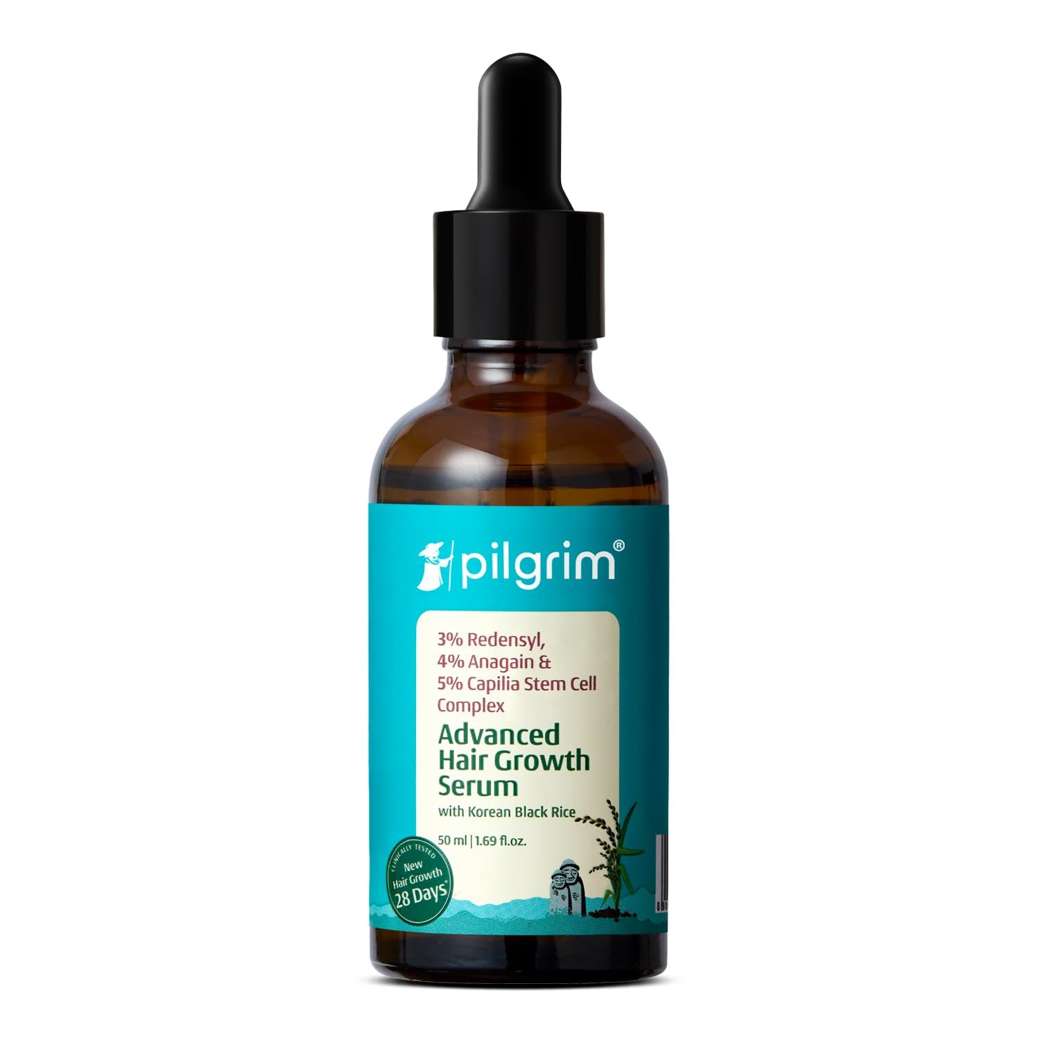 Pilgrim Advanced Hair Growth Serum with 3% Redensyl & 4% AnaGain -50ml thumbnail