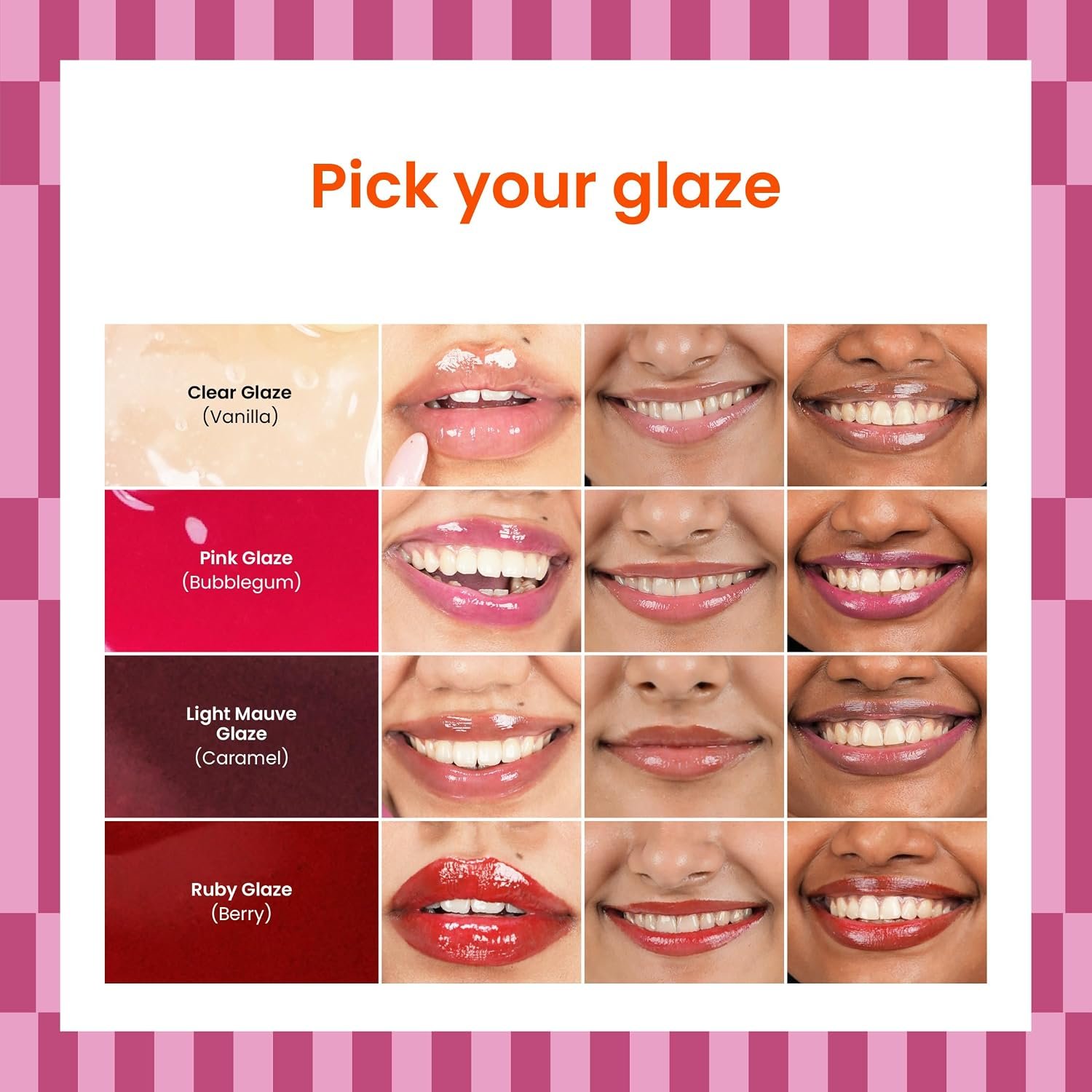 Foxtale SPF 30 Brightening Lip Balm for Dark Lips with Peptides & Vitamin C | Brightens | Hydrates | Tinted Lip Balm - Light Mauve Glaze 12gm thumbnail
