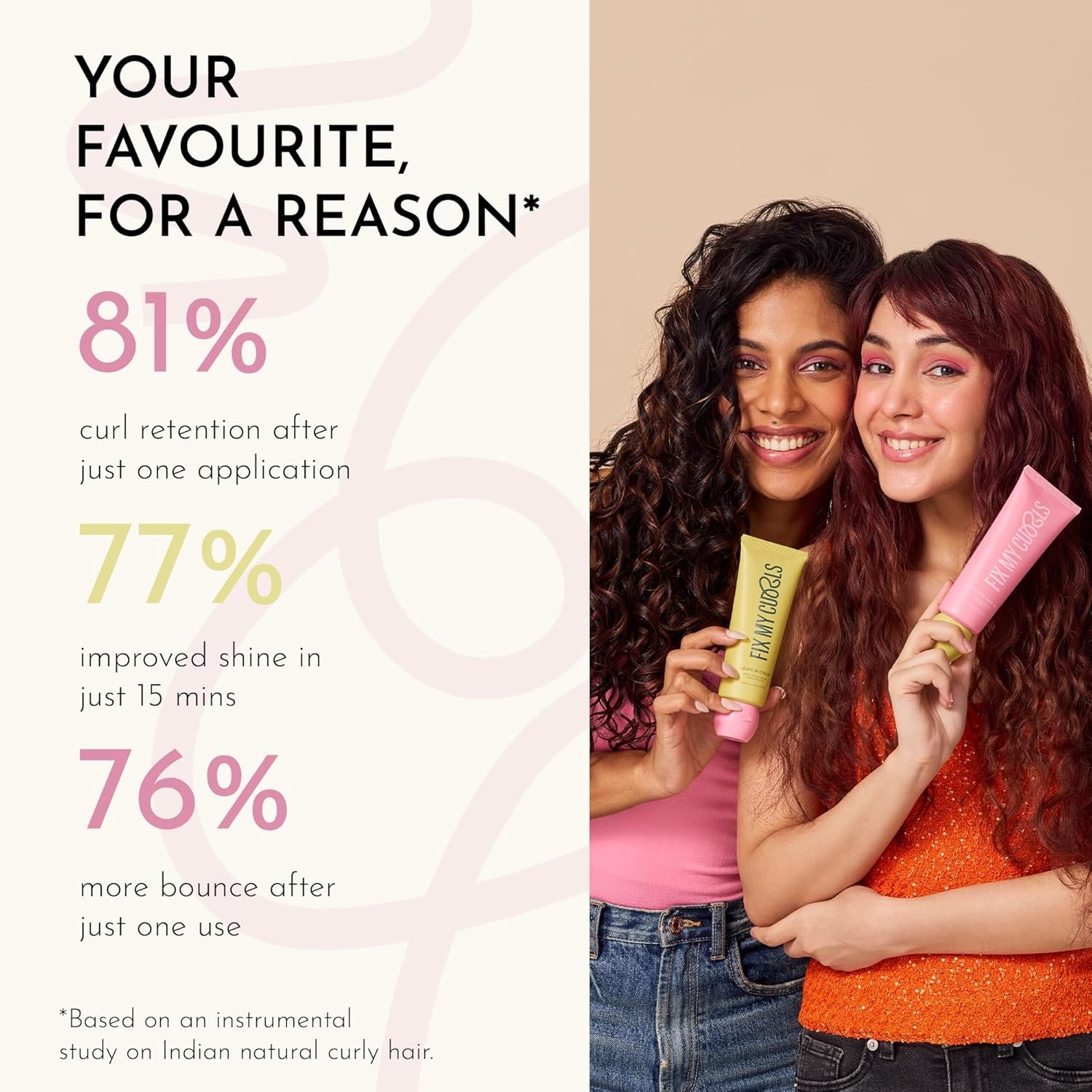 Fix My Curls Protein Styling Duo Curl Leave In Cream & Defining Gel For Curly, Wavy, Dry & Frizzy Hair | Protein Rich | Frizz Control | Hydrating, Lightweight & Silicone-Free Formula (250gm) thumbnail