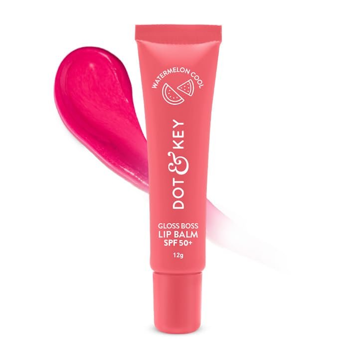 Dot & Key Gloss Boss Brightening Lip Balm Vitamin C + E SPF 50+ Watermelon Cool 12g