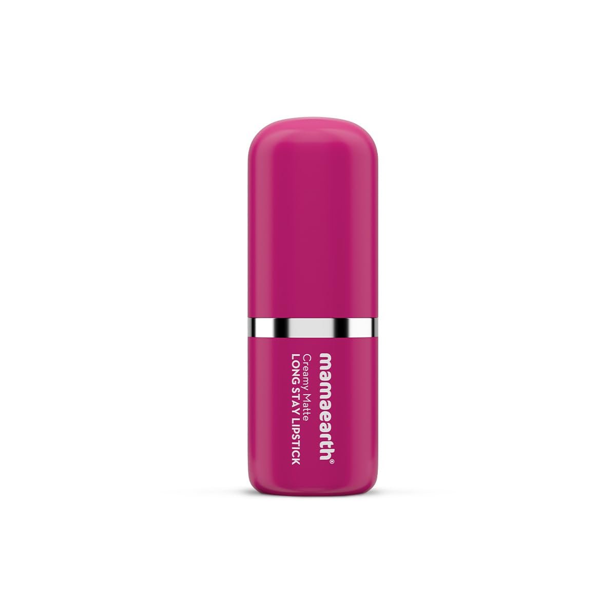 Mamaearth Creamy Matte Long Stay Lipstick with Murumuru Butter and Vitamin E for 8-Hour Long Stay 4.2g - Pink Camellia thumbnail