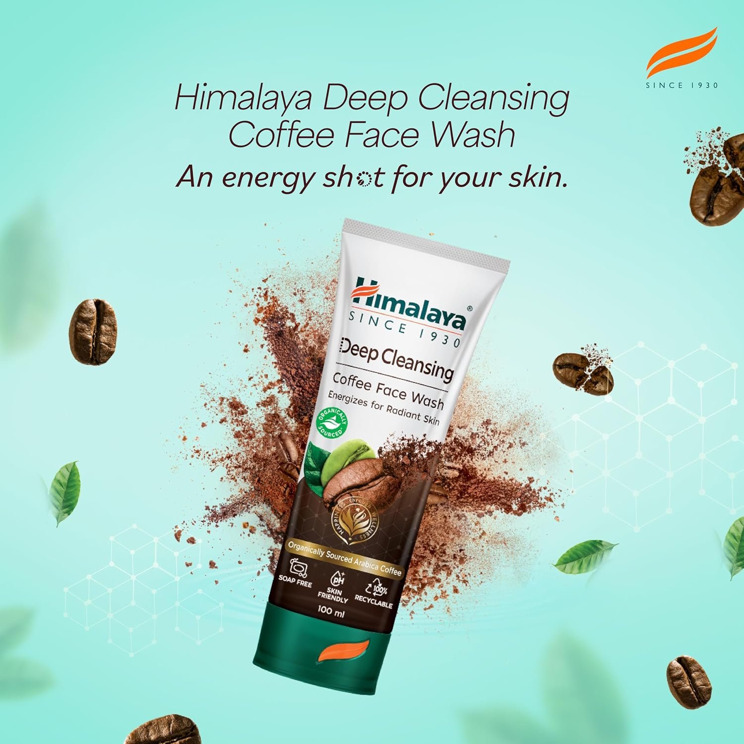 Himalaya Deep Cleansing Coffee Face Wash | Energizes Skin | Radiant Skin | 100 ml thumbnail