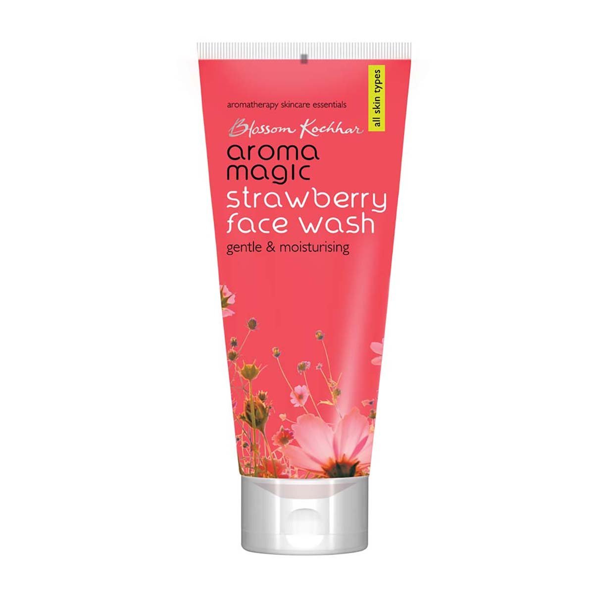 Aroma Magic Moisturizing Strawberry Face Wash | with Aloe Vera Extract & Ylang Ylang Essential Oil | All Skin - 100 ml thumbnail